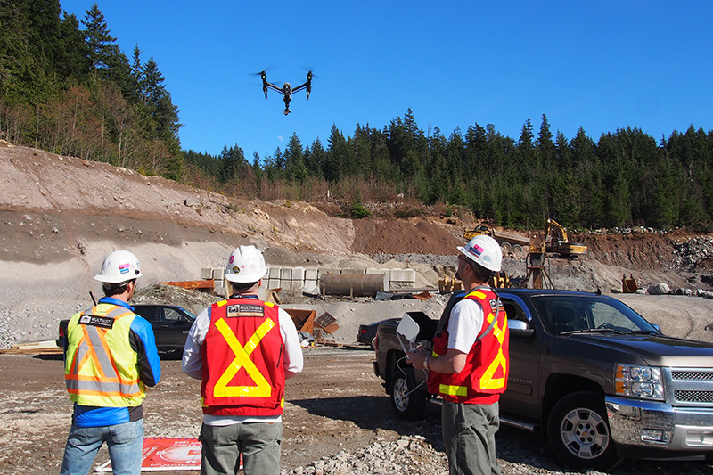 Construction Site Drone/UAV Documentation