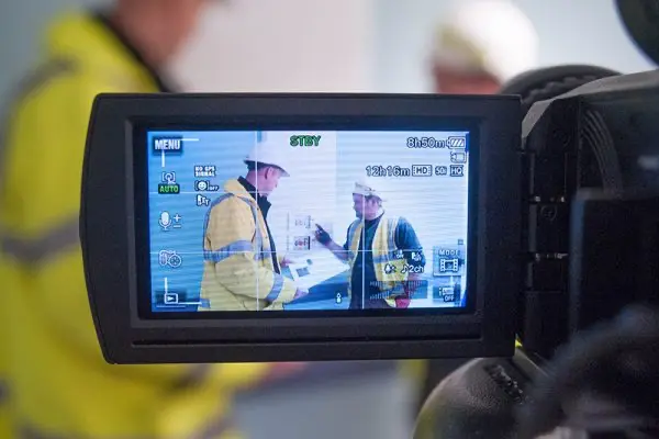 Owner Training vidoe of an expert explaining a complext system for future facilities teams.