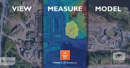 Multivista, part of Hexagon, announced today a partnership with DroneDeploy, the leading cloud software platform for commercial drones.