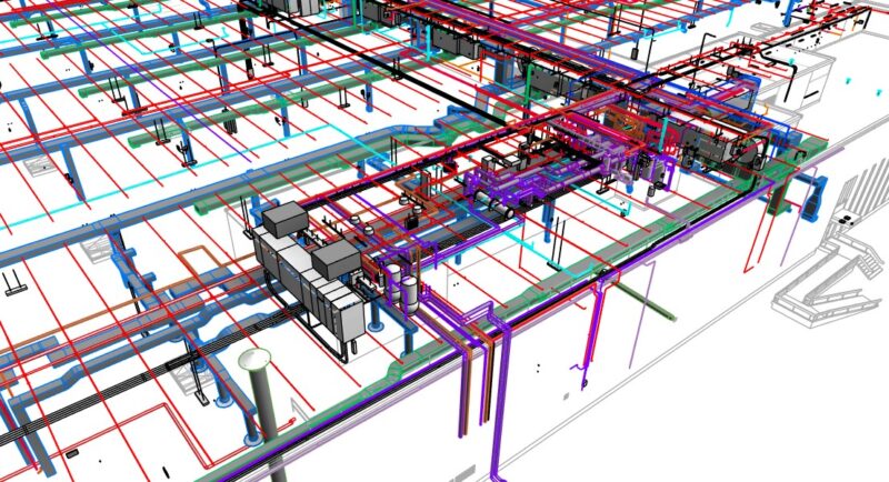 construction scan to BIM and 3D laser scanning services