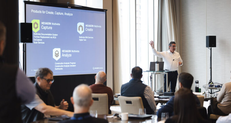 Hexagon Multivista construction services launch at Multivista owners meeting