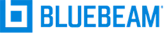 Bluebeam logo featuring a blue stylized 'b' icon and the company name 'BLUEBEAM' in capital letters.