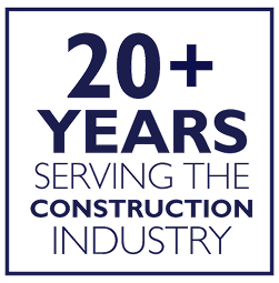 20+ years serving the construction industry.