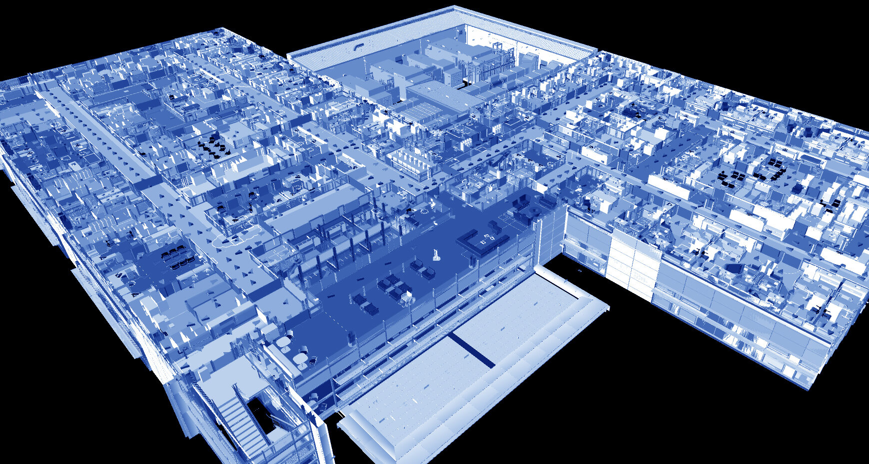BIM - DETAILED2 | Multivista a BIM model enhanced with construction reality capture data