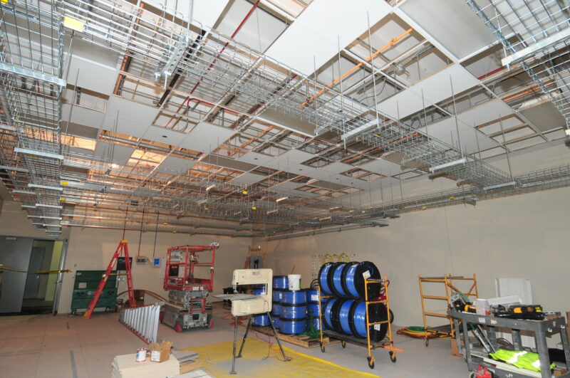 reality capture photograph of data center construction