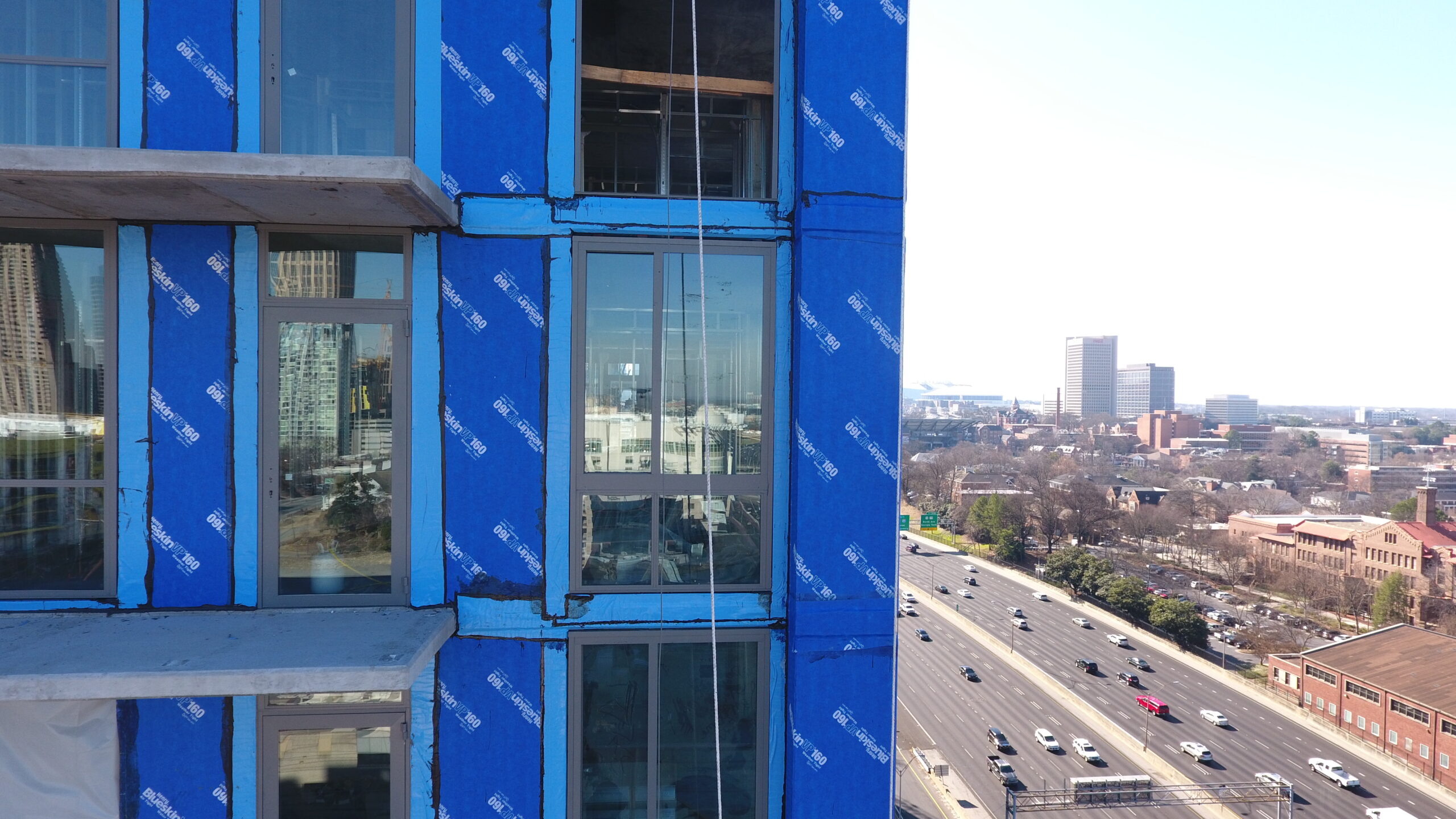 using a construction UAV/drone for reality capture of a building envelope