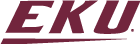 Maroon EKU logo for Eastern Kentucky University.