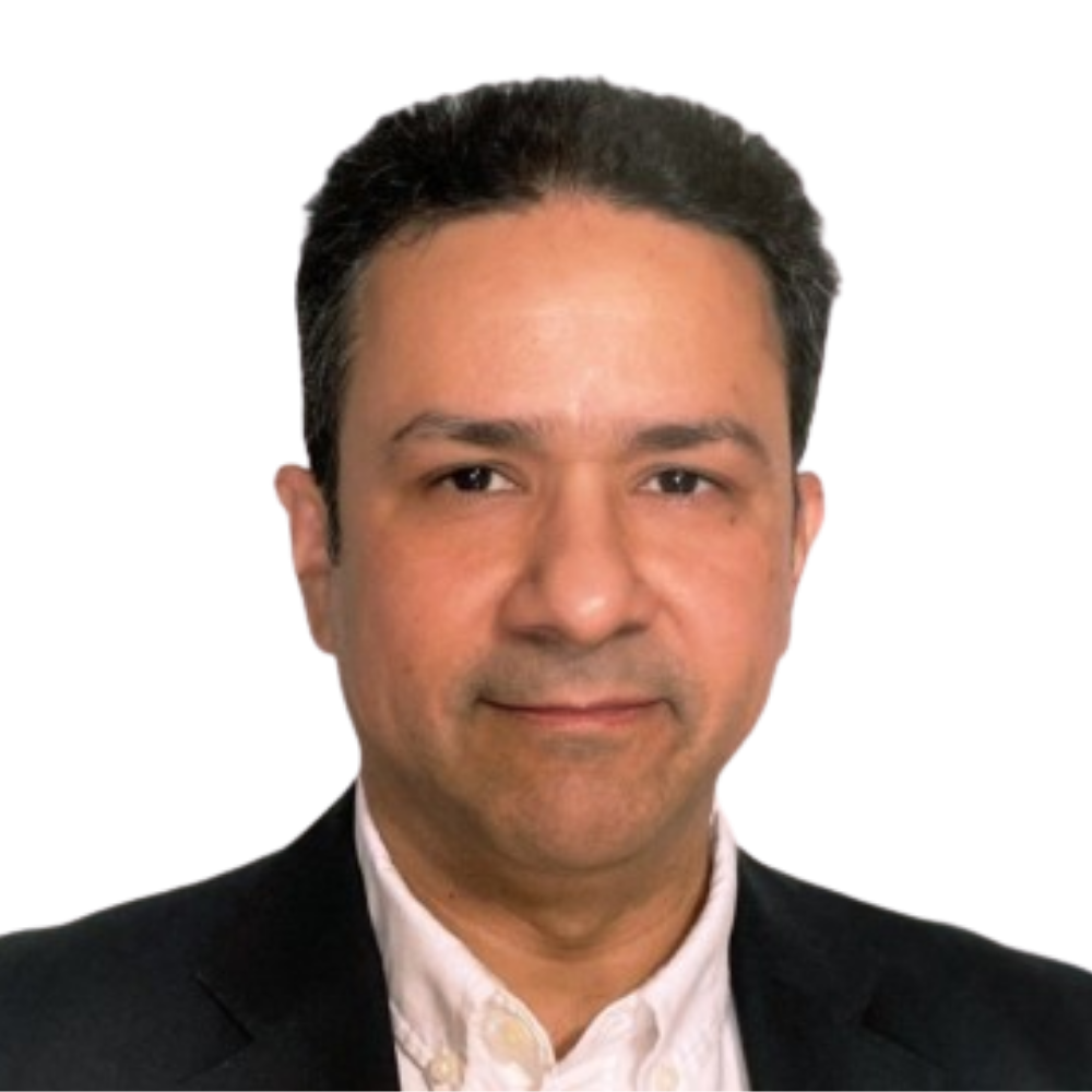 Professional headshot of a man with dark hair and light skin, wearing a suit and collared shirt.
