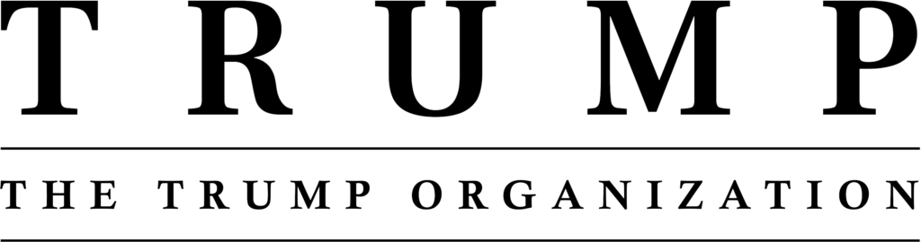 The Trump Organization logo, featuring 'TRUMP' in large letters above 'THE TRUMP ORGANIZATION'.