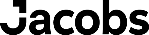 Jacobs company logo, black text.