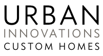 Logo for Urban Innovations Custom Homes.