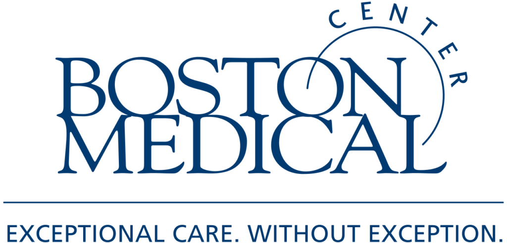 Boston Medical Center logo with tagline 'Exceptional Care. Without Exception.'