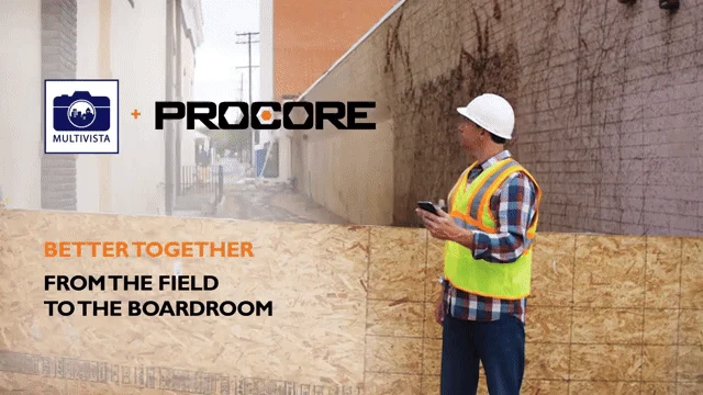 Multivista construction documentation video