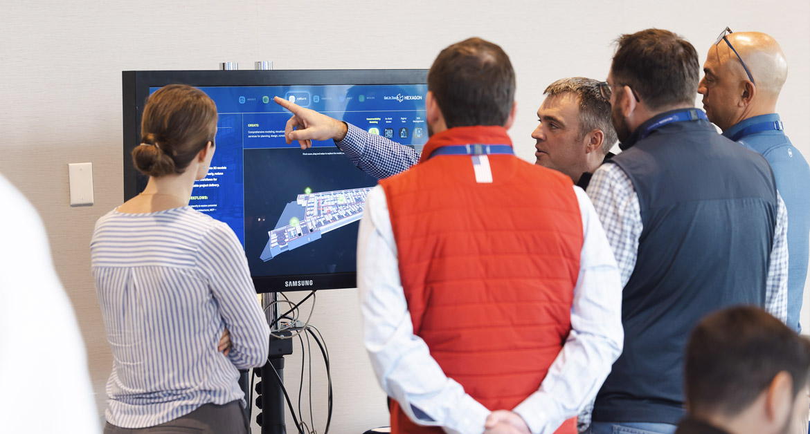 Multivista construction and reality capture services app on display