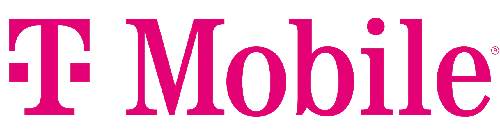 T-Mobile logo in magenta text.